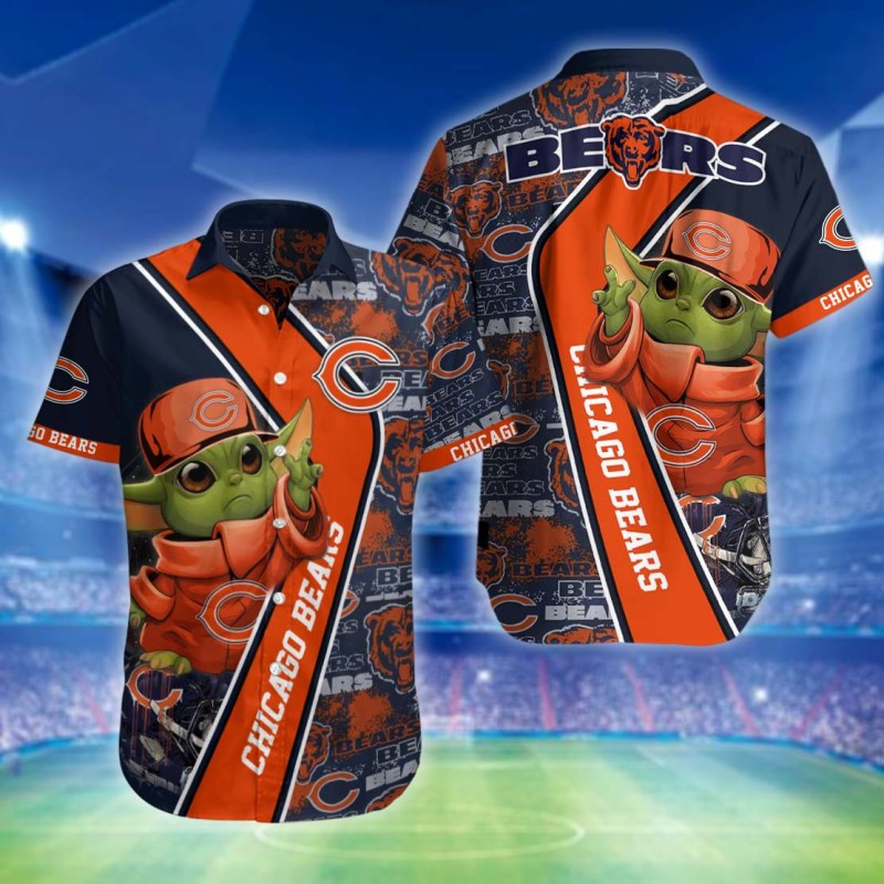 SIZING CHART - Chicago Bears Hawaii Shirt BG83