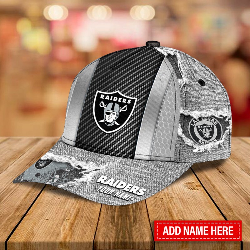 Las Vegas Raiders Personalized Classic Cap