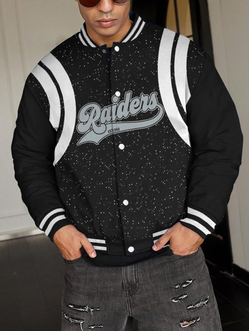 Las Vegas Raiders Varsity Jacket