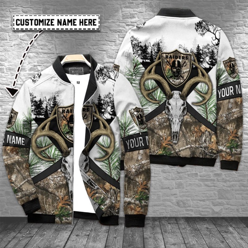 Las Vegas Raiders Bomber Jacket