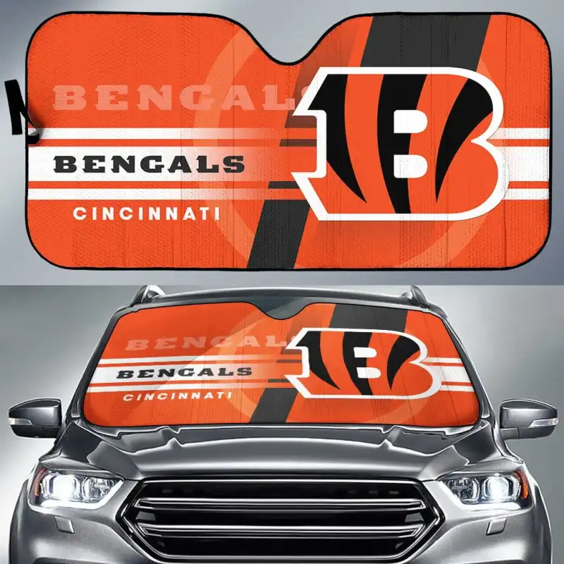 Cincinnati Bengals Auto Sun Shade