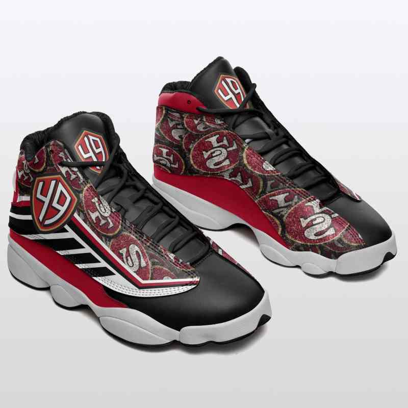 San Francisco 49ers Air JD13 Sneakers