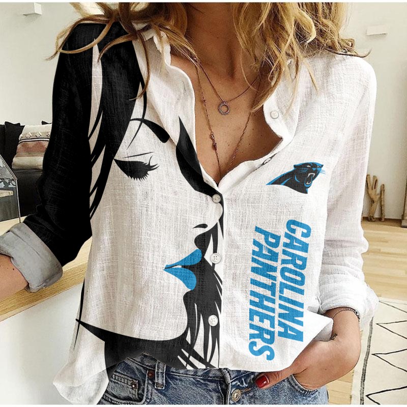 Carolina Panthers Women's Shirt Side View