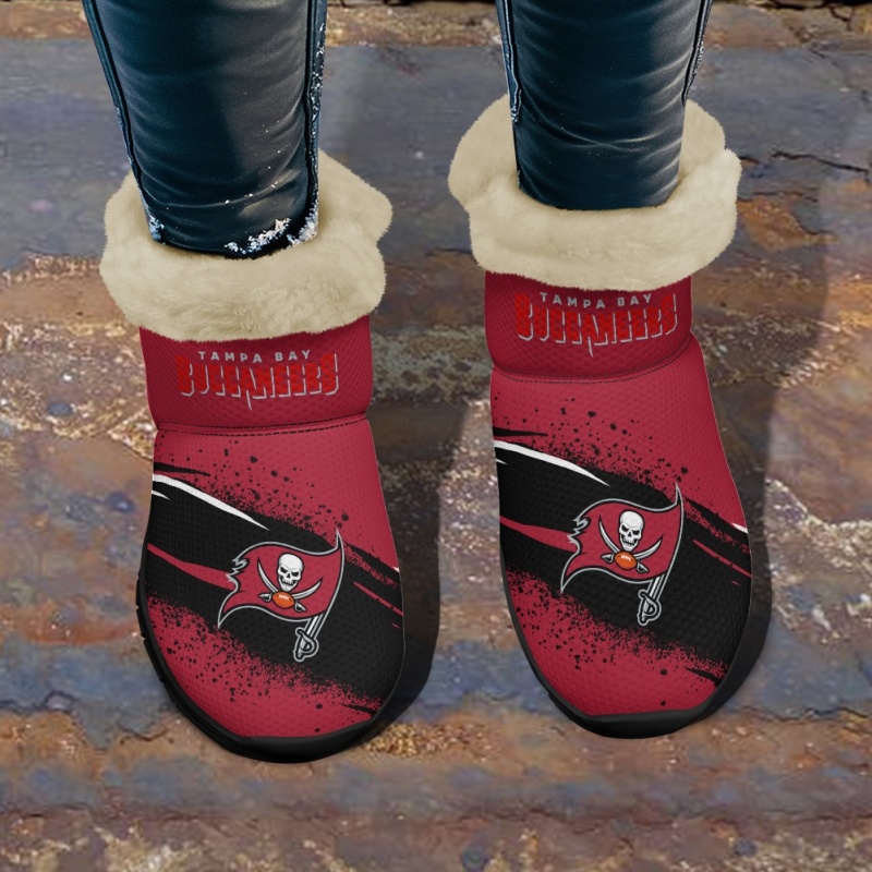 Tampa Bay Buccaneers Comfy Winter Snow Boots Image 2