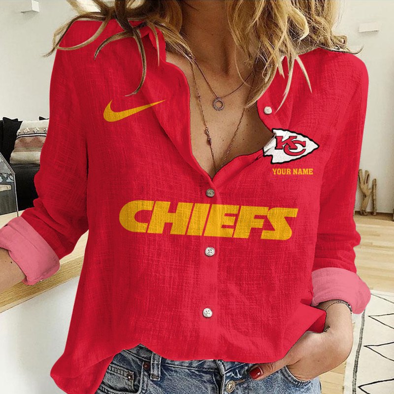 Kansas City Chiefs Personalized Women's Shirt