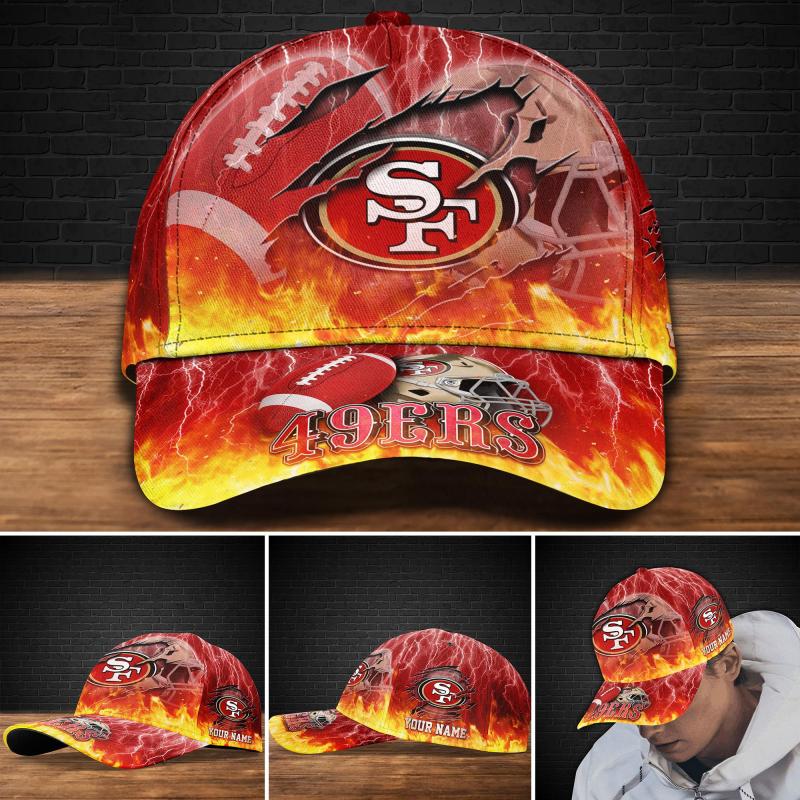 San Francisco 49ers Personalized Classic Cap
