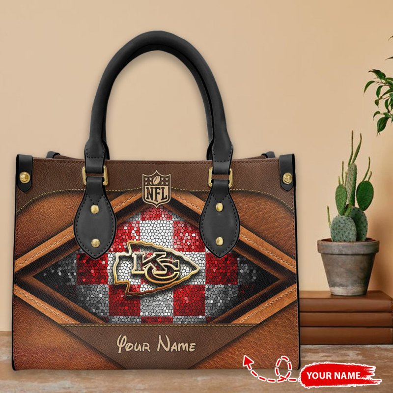 Kansas City Chiefs Hand Bag Detail