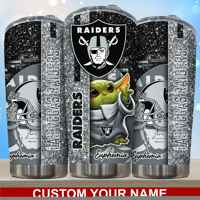 Las Vegas Raiders Personalized Tumbler