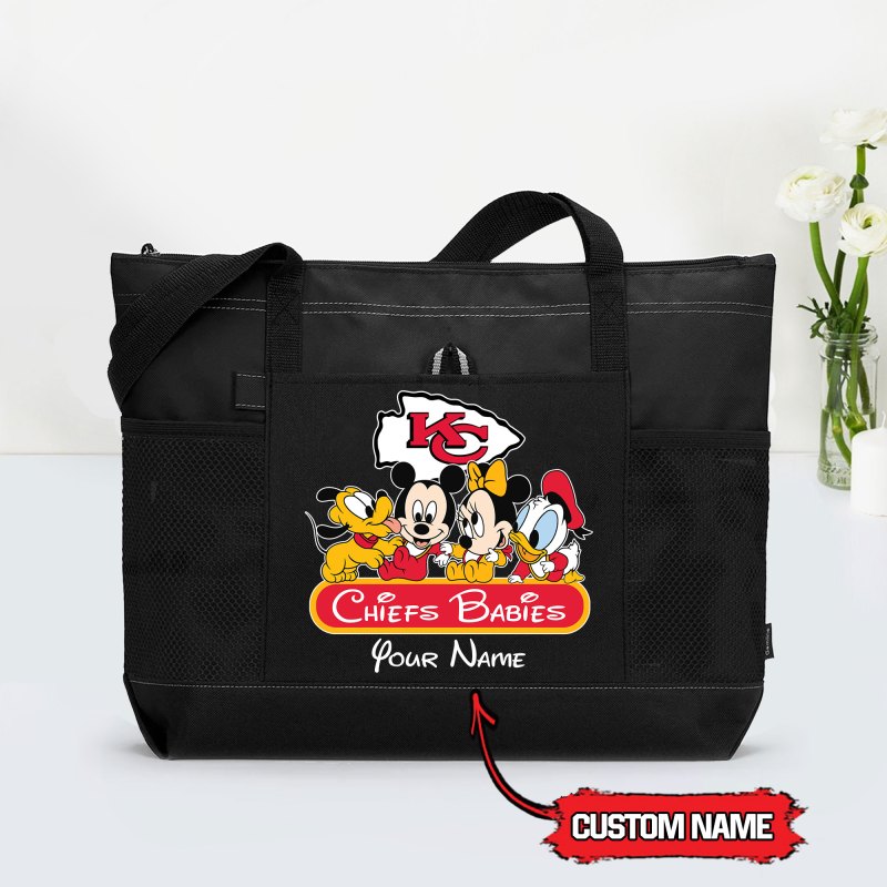 Kansas City Chiefs Tote Bag Black