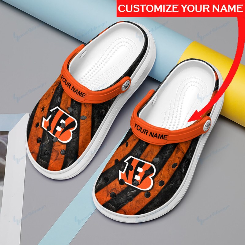 Cincinnati Bengals Personalized Limited Clog