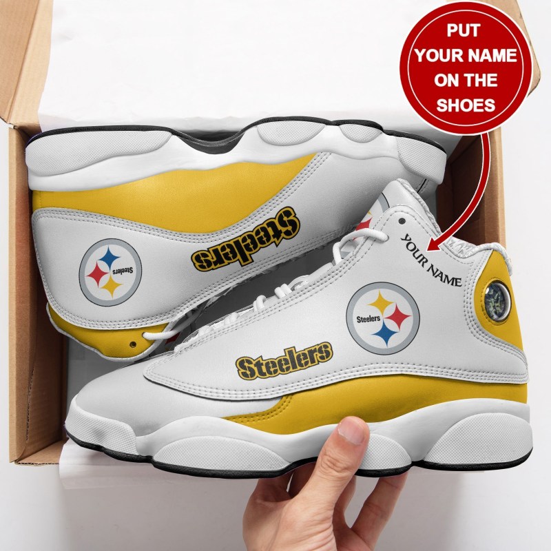 Pittsburgh Steelers Personalized Air JD13 Sneakers
