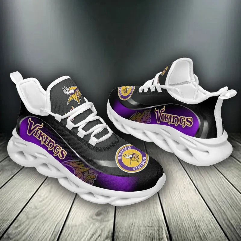 Minnesota Vikings Yezy Running Sneakers - Image 3