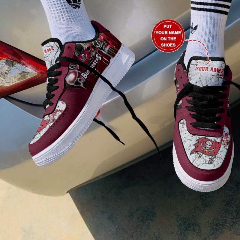 Personalized Tampa Bay Buccaneers AF1 Shoes