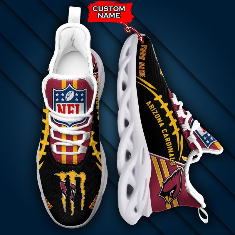 Arizona Cardinals Personalized Yezy Running Sneakers