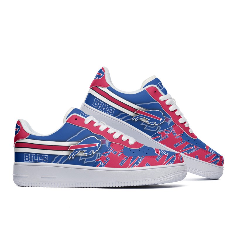 Buffalo Bills AF1 Shoes Back View