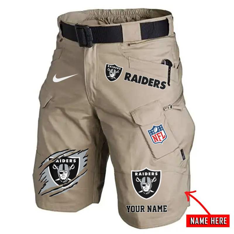 Las Vegas Raiders Men Shorts Detail