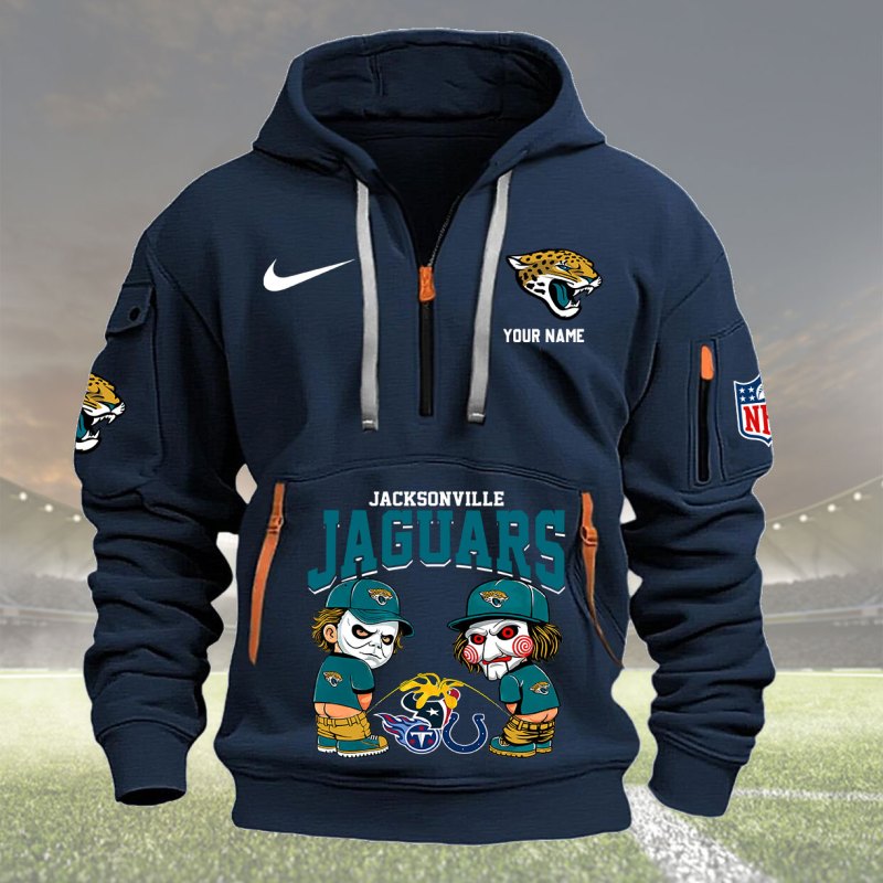 Navy Jacksonville Jaguars Hoodie