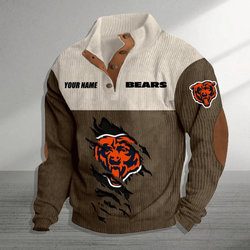 Chicago Bears Sweatshirt Detailed Features