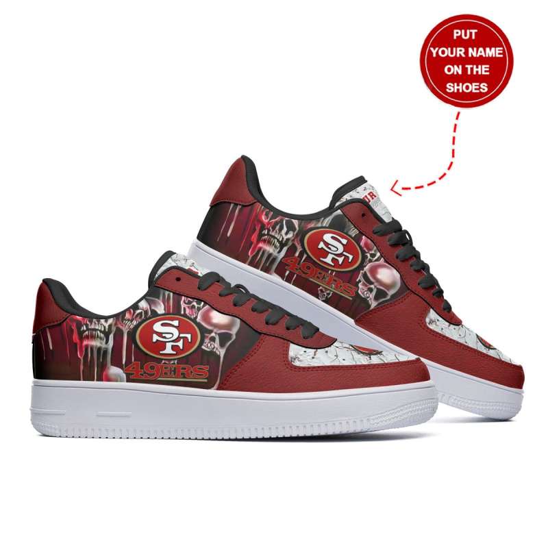 San Francisco 49ers Personalized AF1 Shoes 5