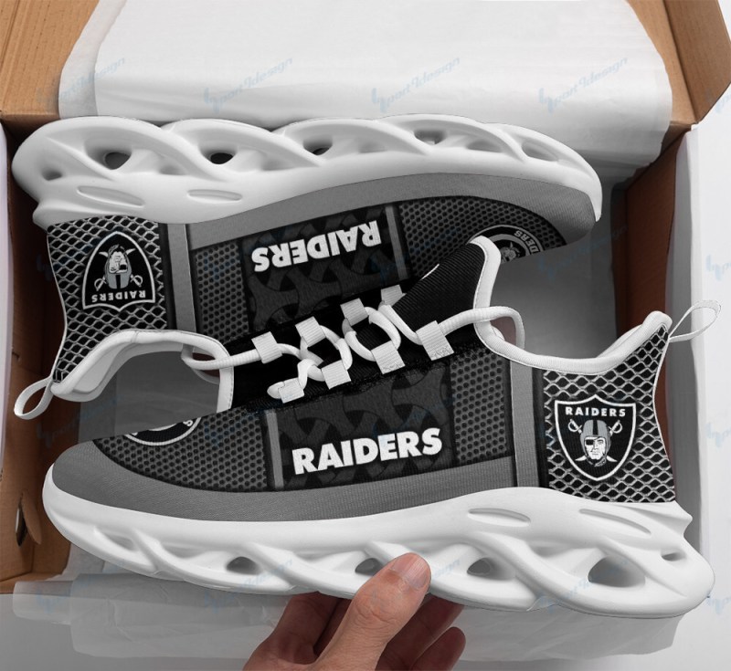 Las Vegas Raiders Yezy Running Sneakers 4