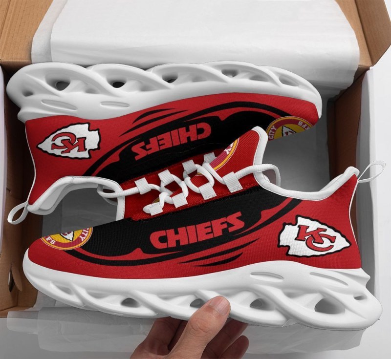Kansas City Chiefs Yezy Running Sneakers