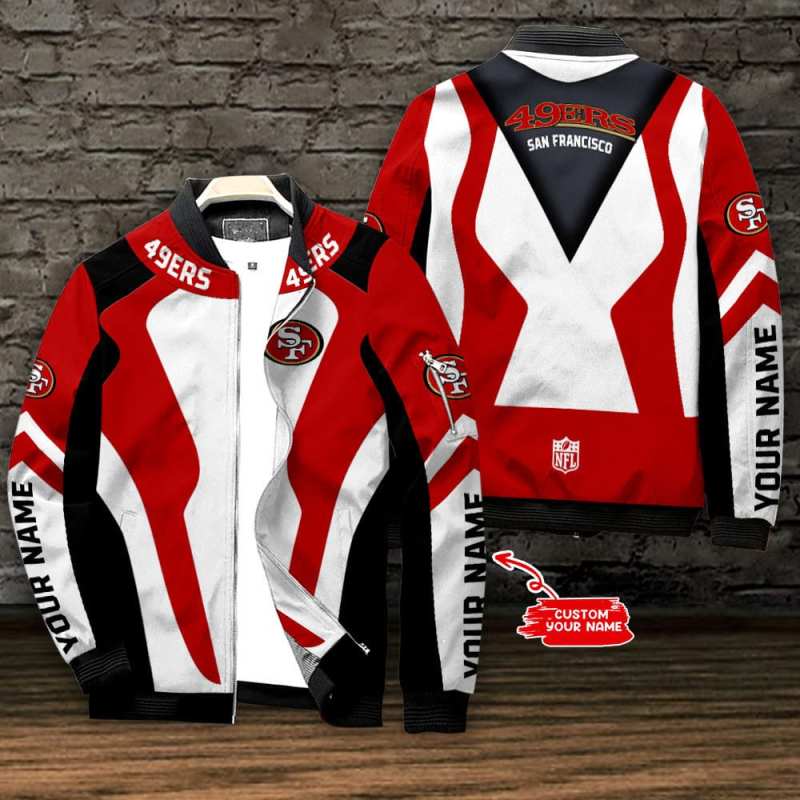 San Francisco 49ers Personalized Bomber Jacket