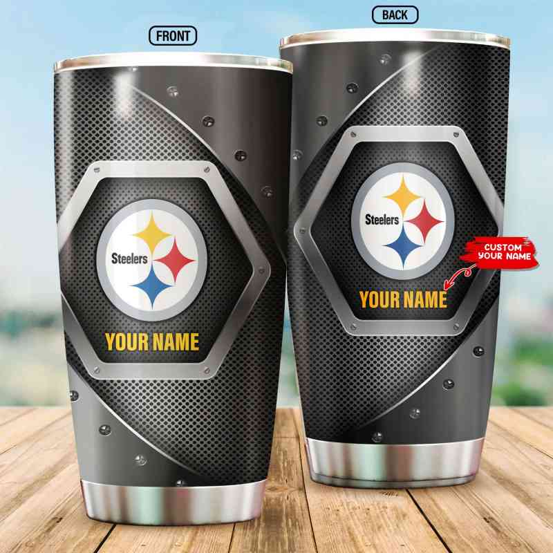Pittsburgh Steelers Personalized Tumbler