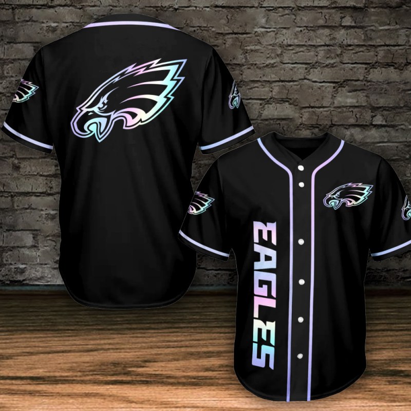 Philadelphia Eagles Baseball Jersey