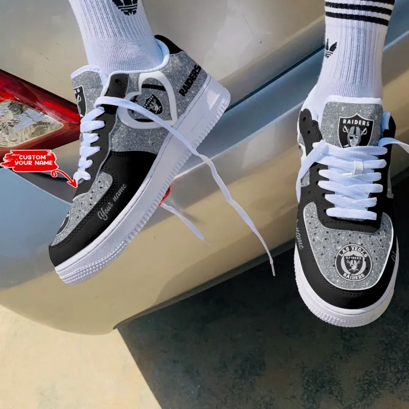 Las Vegas Raiders Personalized AF1 Shoes