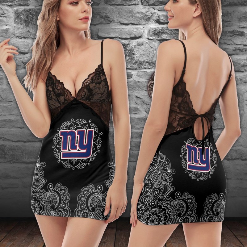 New York Giants Slip Dress Detail