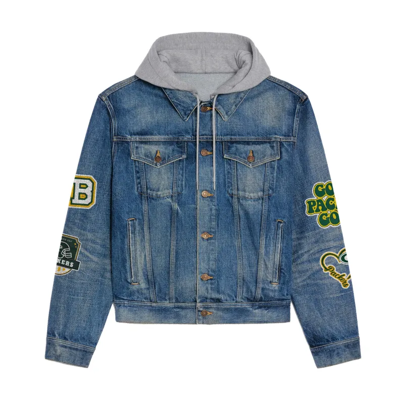 Back view of Green Bay Packers Jacket