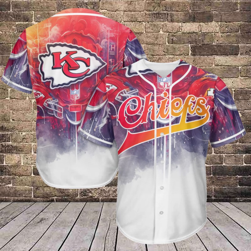 Kansas City Chiefs Baseball Jersey