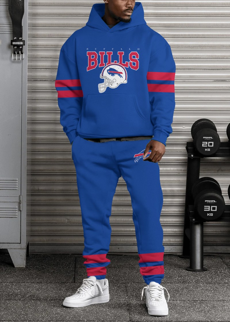 Buffalo Bills Hoodie and Sweatpants Set