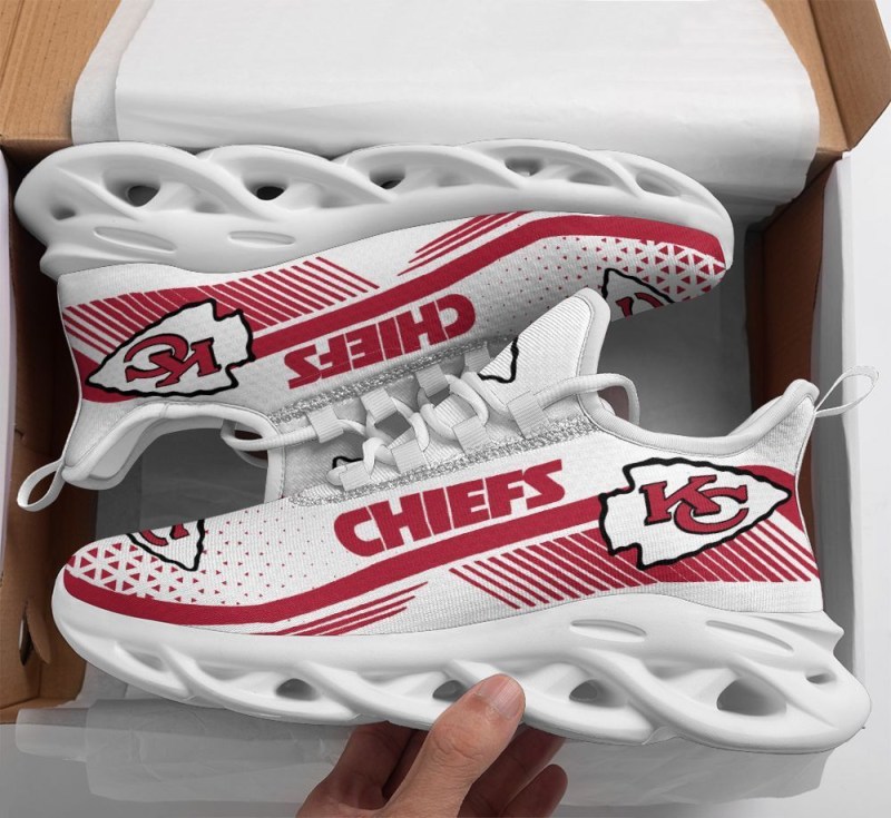 Sizing chart for Kansas City Chiefs Yezy Running Sneakers