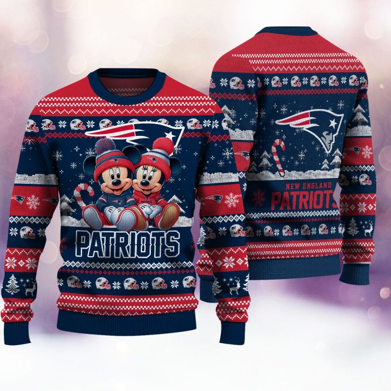 New England Patriots Ugly Christmas Sweater