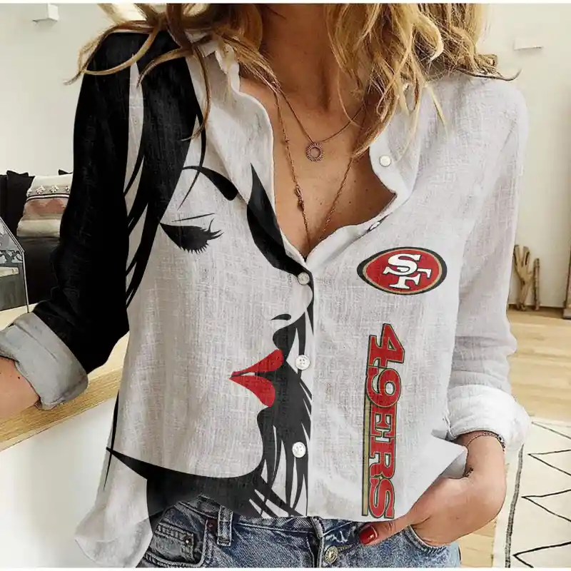 San Francisco 49ers Woman Shirt Side