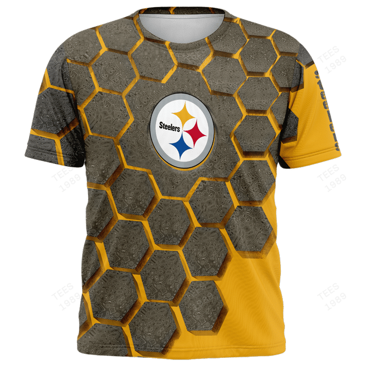 Pittsburgh Steelers All Over Printed Football Sweater