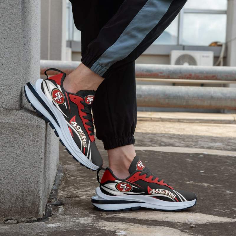 San Francisco 49ers Sport Running HF Sneakers Top View