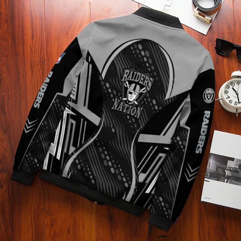 Las Vegas Raiders Bomber Jacket 714