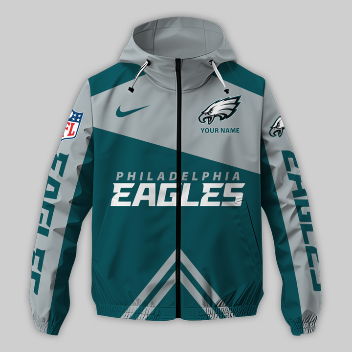 Eagles Jacket Front View
