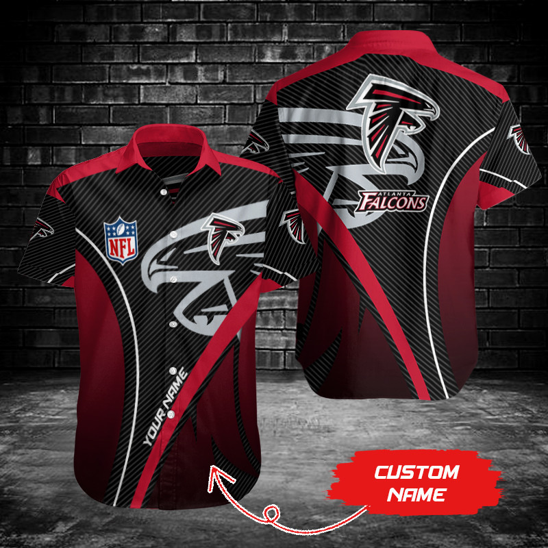 Sizing Chart for Atlanta Falcons Button Shirt