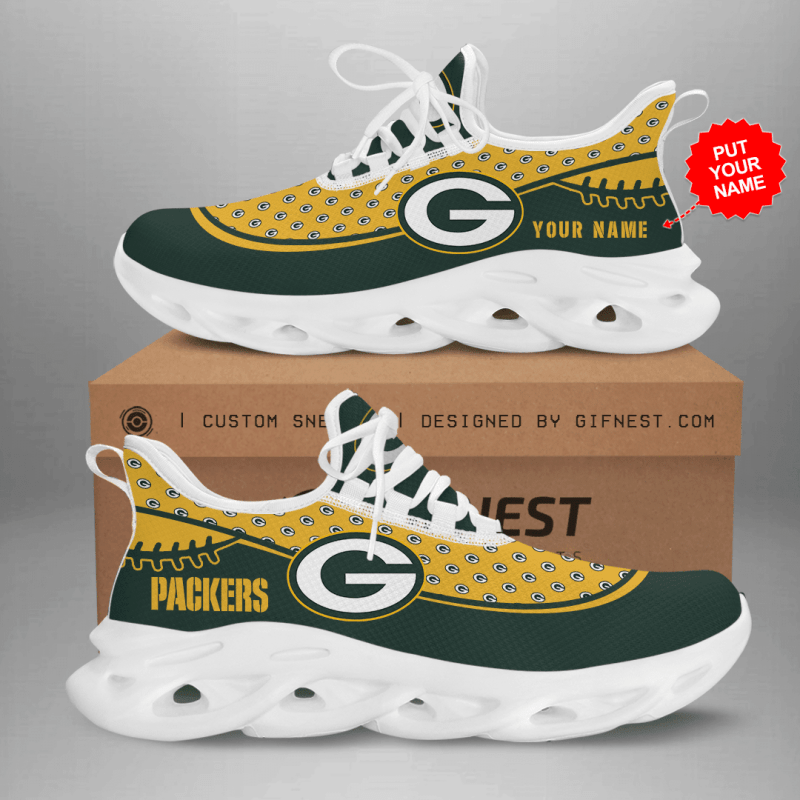 Green Bay Packers Yezy Running Sneakers