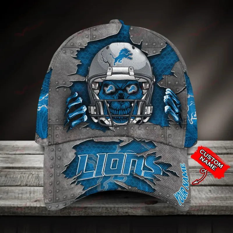 Detroit Lions Classic Cap Front View