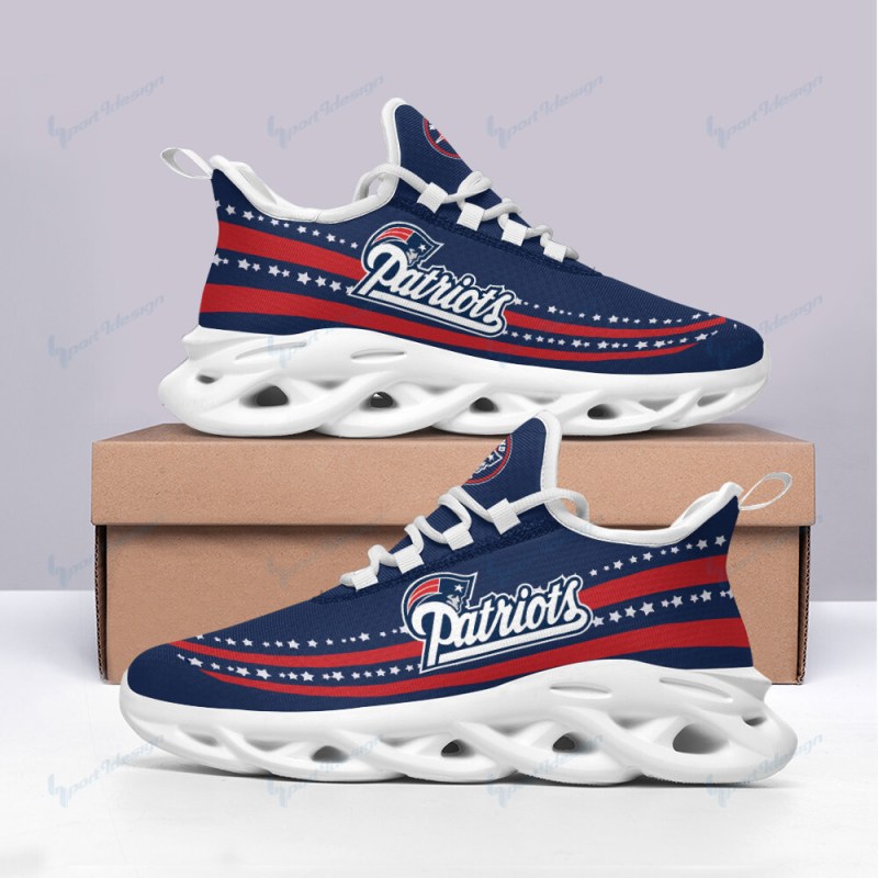 New England Patriots Yezy Running Sneakers