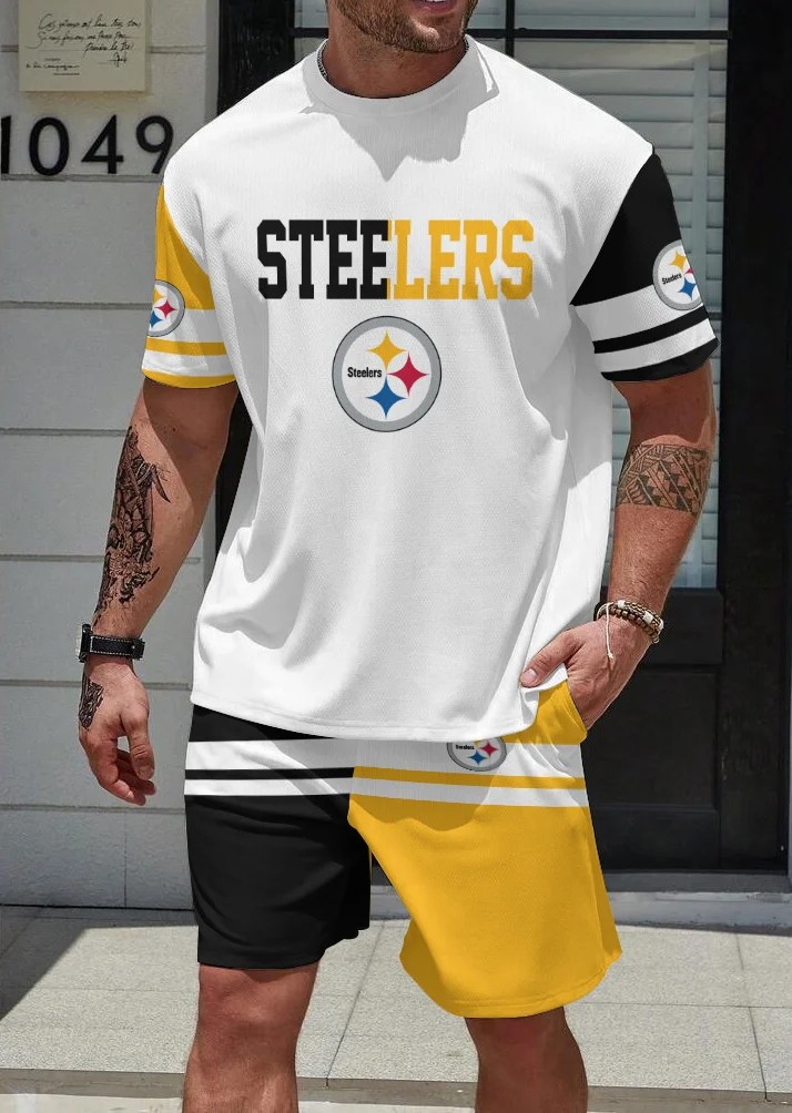 Pittsburgh Steelers T-Shirt and Shorts