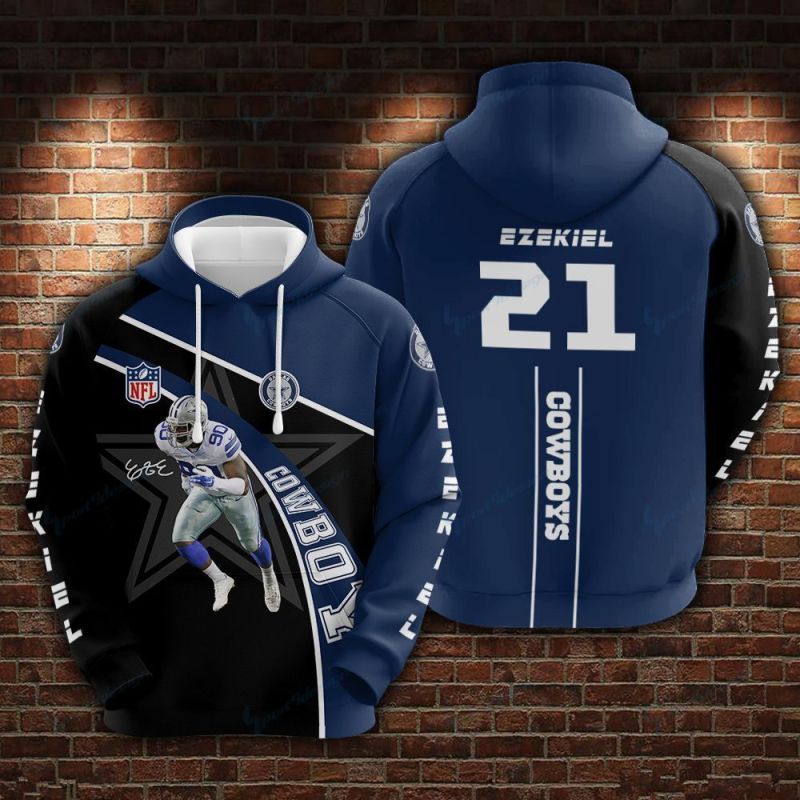 Ezekiel Elliott Dallas Cowboys Limited Hoodie