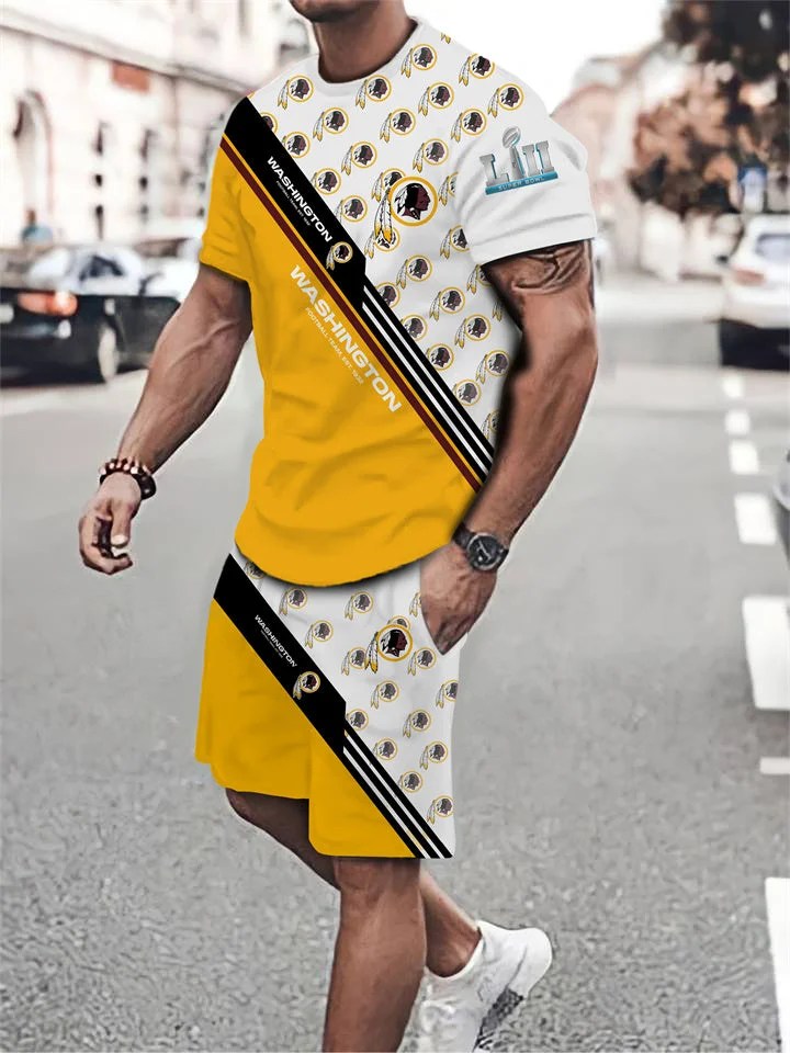 Washington Commanders T-shirt and Shorts Combo