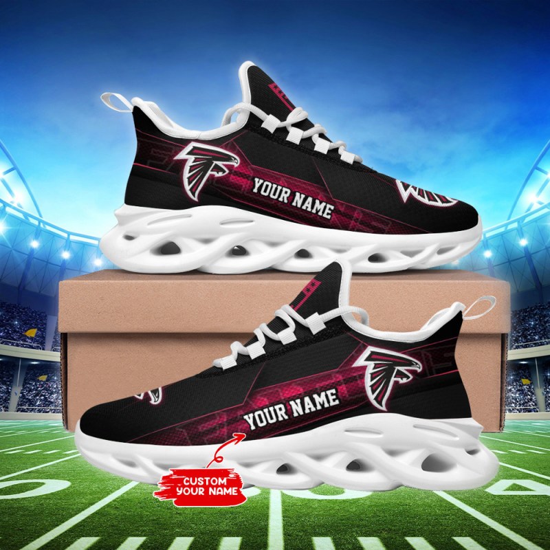 Atlanta Falcons Personalized Yezy Running Sneakers