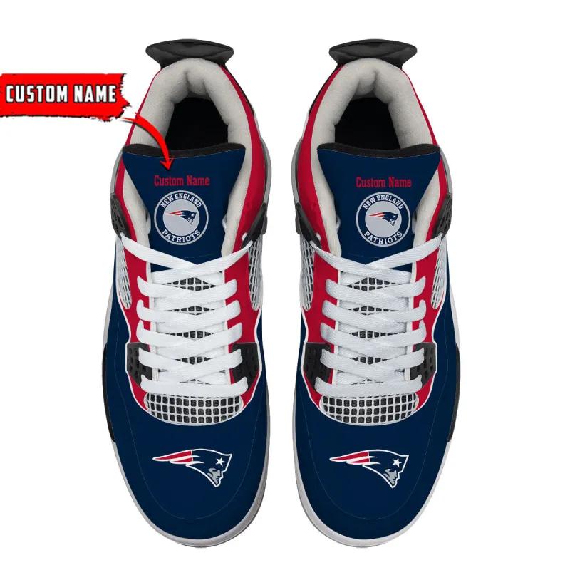 New England Patriots AJ4 Sneakers