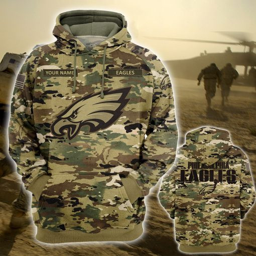 Philadelphia Eagles Personalized All Over Printed Sweater